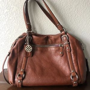 Brown Leather Coach Purse